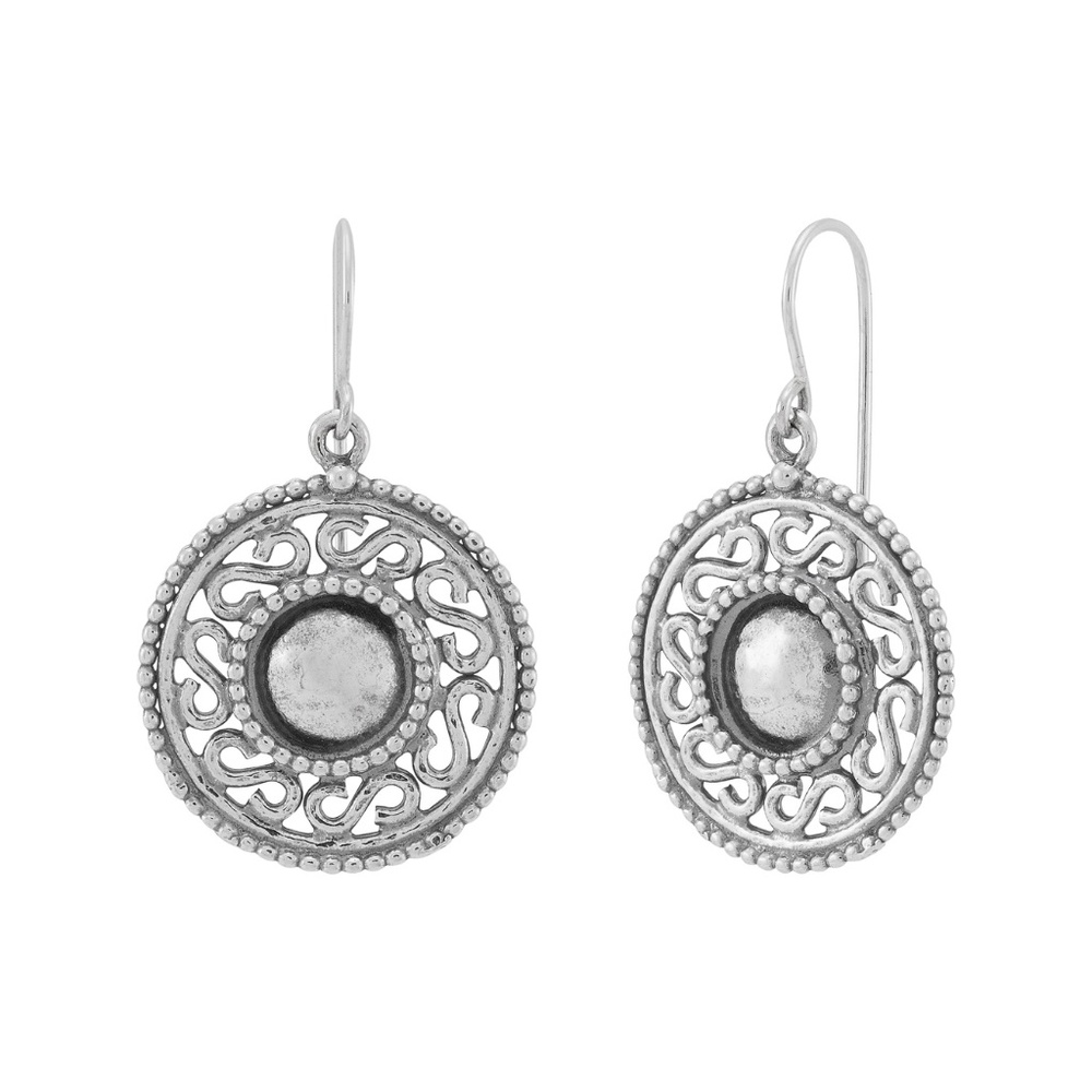 Silpada 'lustrous Wave' Sterling Silver Drop Earrings